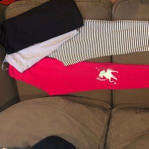 Girls bundle leggings and tank tops